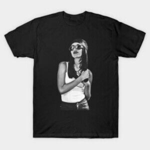 Aaliyah Unisex Tee Black
